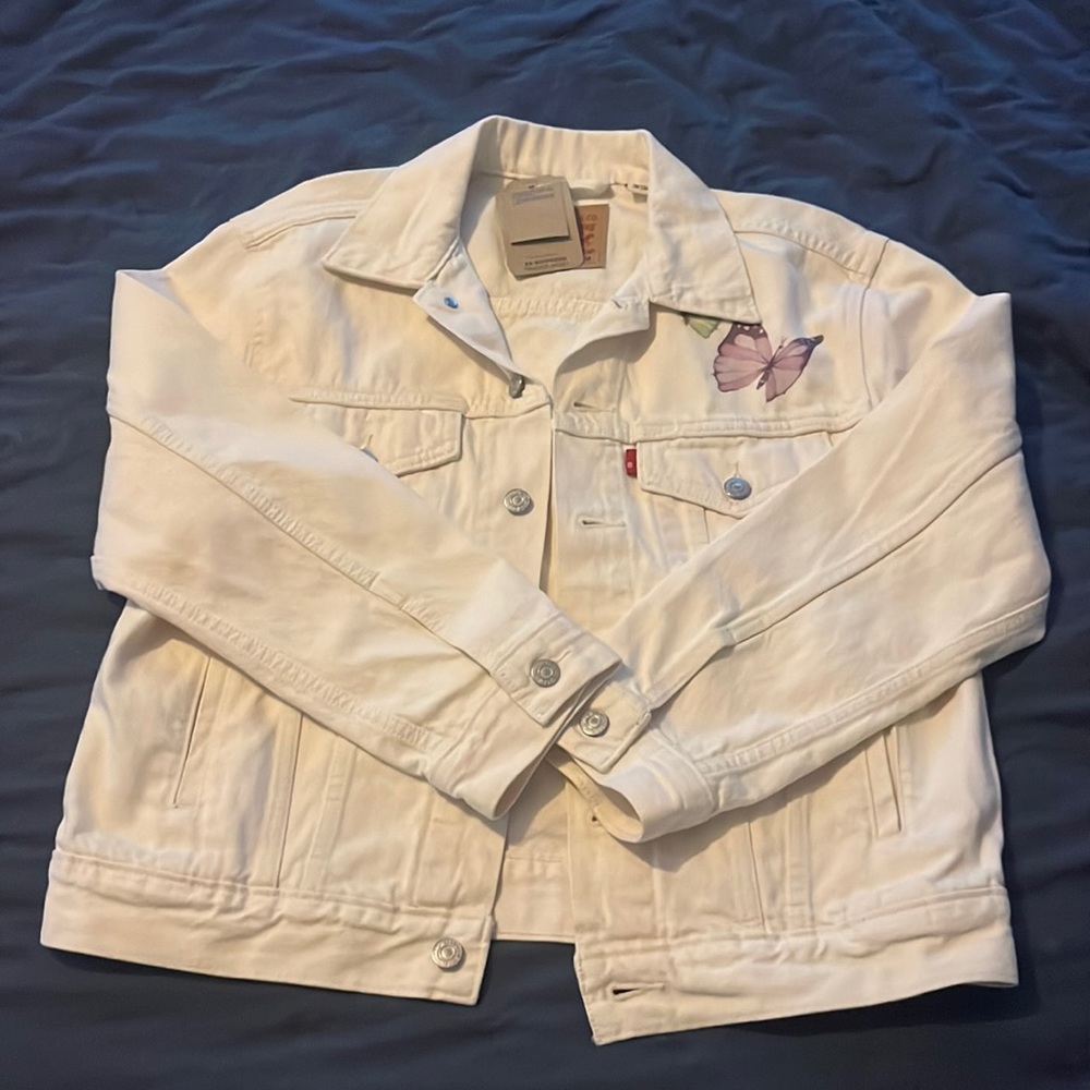 Levi’s Jean jacket | Ex-boyfriend trucker jacket | medium